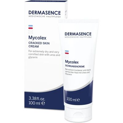 Dermasence Mycolex Schrundencreme - Voetcrème voor Zeer Droge, Ruwe Huid Dermasence Mycolex Schrundencreme - Voetcrème voor Zeer Droge, Ruwe Huid