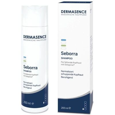 Dermasence Seborra Shampoo - Shampoo voor vettige hoofdhuid & roos Dermasence Seborra Shampoo - Shampoo voor vettige hoofdhuid & roos
