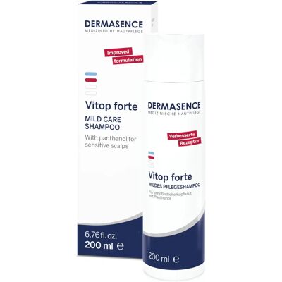 Dermasence Vitop forte Mildes Pflegeshampoo - Empfindliche Haut - 200 ml Dermasence Vitop forte Mildes Pflegeshampoo - Empfindliche Haut - 200 ml
