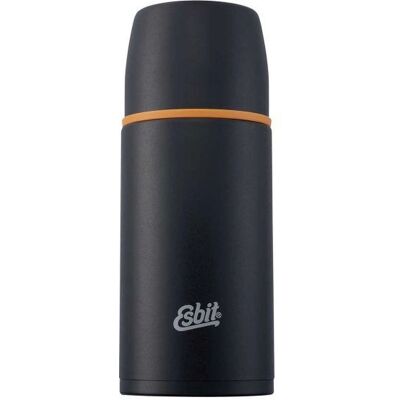 Esbit Vakuumflasche 0,75L Schwarz - Hochwärmespeicherung, Edelstahl, isoliert, tragbar Esbit Vakuumflasche 0,75L Schwarz - Hochwärmespeicherung, Edelstahl, isoliert, tragbar