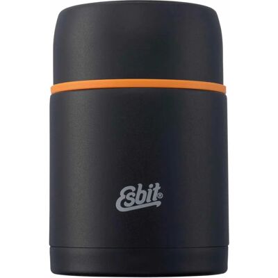 Esbit roestvrijstalen voedselthermos - 750ml - Zwart, Oranje Esbit roestvrijstalen voedselthermos - 750ml - Zwart, Oranje