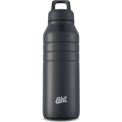Esbit Majoris Edelstahl Trinkflasche - 680ml, Schwarz Esbit Majoris Edelstahl Trinkflasche - 680ml, Schwarz