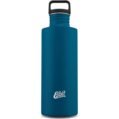 Esbit Sculptor rustfritt stål vannflaske - 1000ML, Blå Esbit Sculptor rustfritt stål vannflaske - 1000ML, Blå