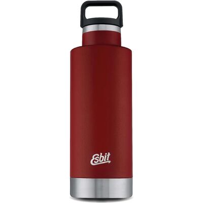 Esbit Sculptor Vakuumflaske - Rustfritt stål, 750ml, Rød - Termos Esbit Sculptor Vakuumflaske - Rustfritt stål, 750ml, Rød - Termos