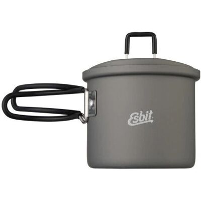 Olla de camping de aluminio Esbit 0.625L - Utensilios de acampada Olla de camping de aluminio Esbit 0.625L - Utensilios de acampada