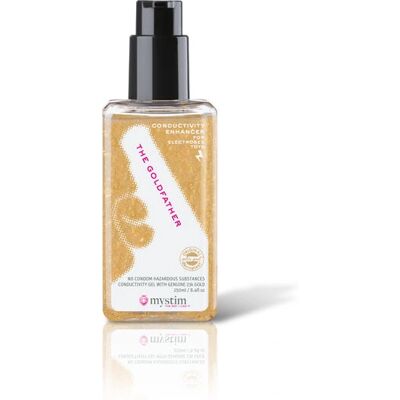 Mystim The Goldfather Water-based Conductivity Lubricant - 250ml Mystim The Goldfather Water-based Conductivity Lubricant - 250ml