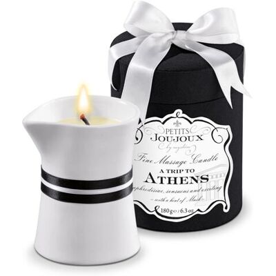 Mystim Podróż do Ateny Biały 190 ml - Świeca do masażu Mystim Podróż do Ateny Biały 190 ml - Świeca do masażu