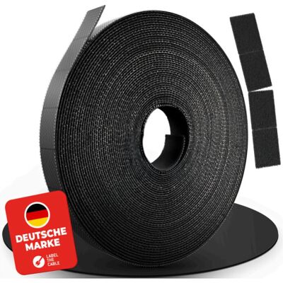Label the Cable LTC 1410-3 Kabelmanagement-Set - Schwarz Label the Cable LTC 1410-3 Kabelmanagement-Set - Schwarz