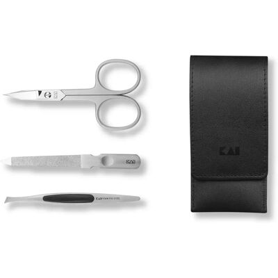 KAI Nail Care - Manicure Set, Travel Nail File, Tweezers KAI Nail Care - Manicure Set, Travel Nail File, Tweezers