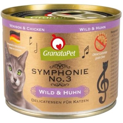 Våtmat GranataPet Symphonie - Kornfri, Hög Köttandel, Omega-3 Våtmat GranataPet Symphonie - Kornfri, Hög Köttandel, Omega-3