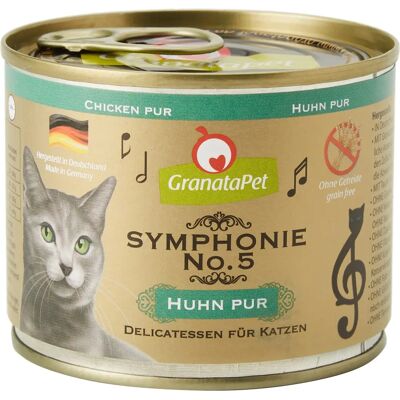Nourriture humide GranataPet Symphonie sans céréales - Haute viande, Omega-3 - Publicité Nourriture humide GranataPet Symphonie sans céréales - Haute viande, Omega-3 - Publicité