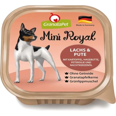 GranataPet Mini Royal Saumon & Dinde - Nourriture sèche pour petits chiens GranataPet Mini Royal Saumon & Dinde - Nourriture sèche pour petits chiens