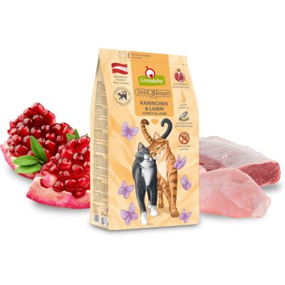 GranataPet - DeliCatessen - Kaninchen & Lamm - Cat Food Dry GranataPet - DeliCatessen - Kaninchen & Lamm - Cat Food Dry