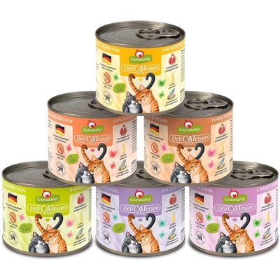GranataPet DeliCatessen - Rundvlees, Kip & Zalm - Kattenvoer GranataPet DeliCatessen - Rundvlees, Kip & Zalm - Kattenvoer