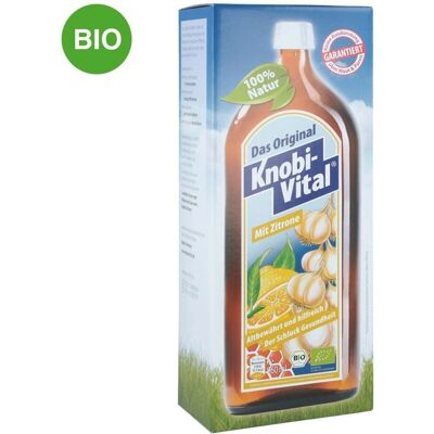 Knobivital Naturheilmittel GmbH Knobivital mit Zitrone Bio - Nahrungsergänzungsmittel Knobivital Naturheilmittel GmbH Knobivital mit Zitrone Bio - Nahrungsergänzungsmittel