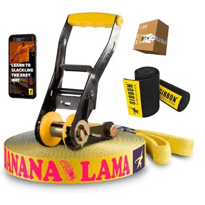 Gibbon BananaLama Slackline Szett - Fa védelmi rendszer - 15M Gibbon BananaLama Slackline Szett - Fa védelmi rendszer - 15M