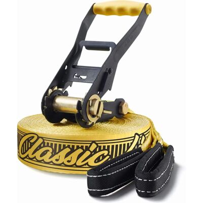 Set Slackline Classique Gibbon - 15m - Loisir outdoor - Publicité Set Slackline Classique Gibbon - 15m - Loisir outdoor - Publicité