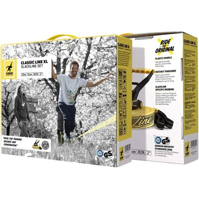 Gibbon Classic Line XL - 25m Slackline für Balance-Training Gibbon Classic Line XL - 25m Slackline für Balance-Training