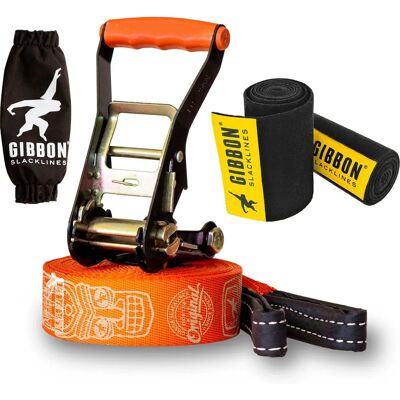 Gibbon Utazó Slackline Készlet - 12,5m - Szabadidős tevékenység Gibbon Utazó Slackline Készlet - 12,5m - Szabadidős tevékenység