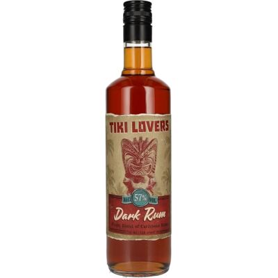 Tiki Lovers Dark Rum 0,7l 57% Tiki Lovers Dark Rum 0,7l 57%