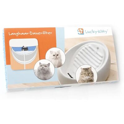 Lucky-Kitty LKLD Haustier-Wasserspender - Keramik-Langhaar-Filter Lucky-Kitty LKLD Haustier-Wasserspender - Keramik-Langhaar-Filter