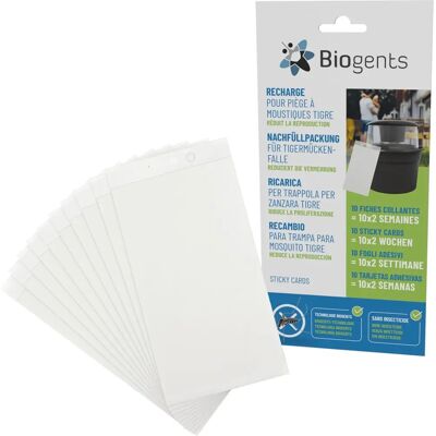 Tarjetas Adhesivas para Trampa de Mosquitos - 10 Unidades Tarjetas Adhesivas para Trampa de Mosquitos - 10 Unidades