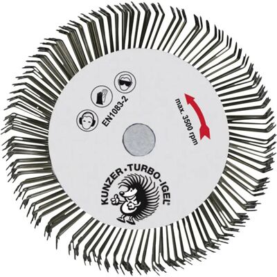 Kunzer 7TI02 Turbo Disc Brush - Metal Surface Cleaner Kunzer 7TI02 Turbo Disc Brush - Metal Surface Cleaner