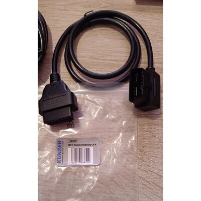 Kunzer Estensione angolata OBD II - Cavo diagnostico Kunzer Estensione angolata OBD II - Cavo diagnostico