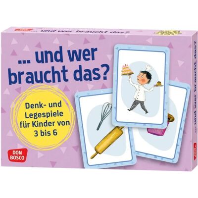 Don Bosco Medien Bildendes Spiel für Kinder 3-6 - Werkzeuge & Berufe Don Bosco Medien Bildendes Spiel für Kinder 3-6 - Werkzeuge & Berufe