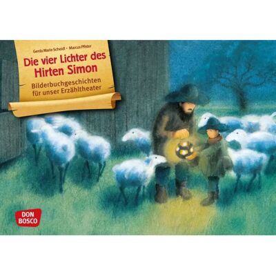 Scheidl, Gerda Marie - Die vier Lichter des Hirten Simon - Kamishibai Bildkartenset Scheidl, Gerda Marie - Die vier Lichter des Hirten Simon - Kamishibai Bildkartenset