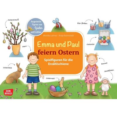 Emma und Paul feiern Ostern: Ausgestanzte Figuren zum Spielen und Erzählen - Kinder Ostern Set Emma und Paul feiern Ostern: Ausgestanzte Figuren zum Spielen und Erzählen - Kinder Ostern Set