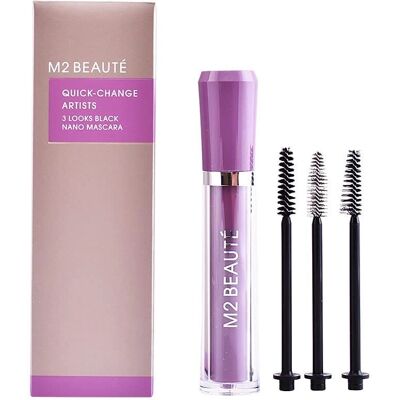 M2 Beauté Máscara 3 en 1 Quick-Change - Negro Nano 6ml M2 Beauté Máscara 3 en 1 Quick-Change - Negro Nano 6ml