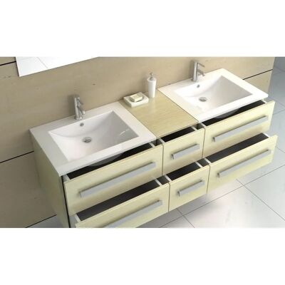 Jet-Line Zurich II Hell Holz Badezimmer-Set Jet-Line Zurich II Hell Holz Badezimmer-Set