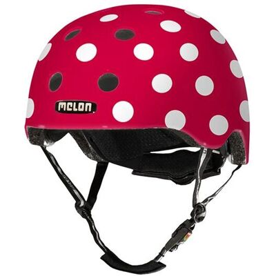 Melon G049M-ML Rot-Weiß Fahrradhelm - Helm Melon G049M-ML Rot-Weiß Fahrradhelm - Helm