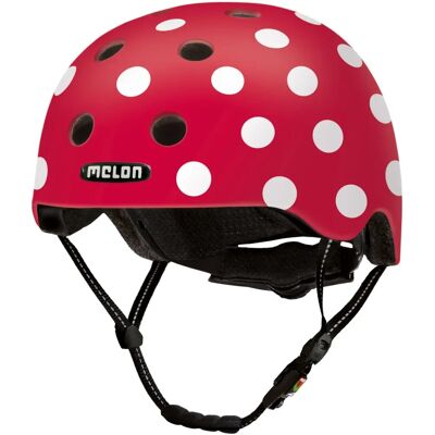Melon Urban Active Dotty White XL - Helm Melon Urban Active Dotty White XL - Helm
