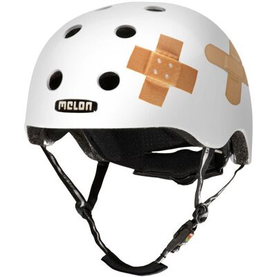 Casque Melon White Plastered M-L - Casque - Publicité Casque Melon White Plastered M-L - Casque - Publicité