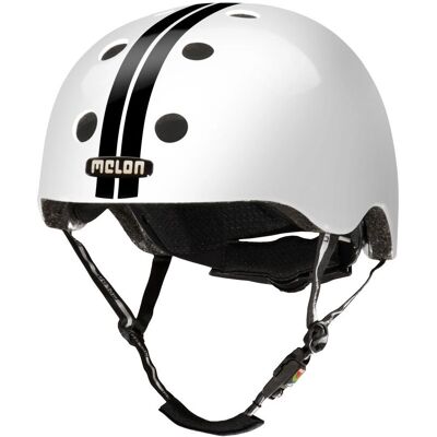 Melon Helm Zwart-Wit M-L - Helm Melon Helm Zwart-Wit M-L - Helm