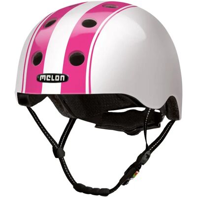 Partychimp Melon Helm Urban Active Double Pink White M-L - Hoofddeksel Partychimp Melon Helm Urban Active Double Pink White M-L - Hoofddeksel
