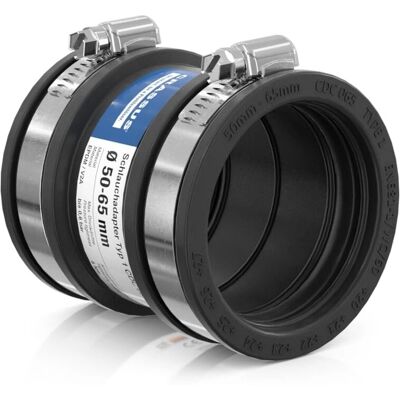Crassus Rohradapter CRA14024 - 55-65mm, 6 bar, UV-beständig Crassus Rohradapter CRA14024 - 55-65mm, 6 bar, UV-beständig