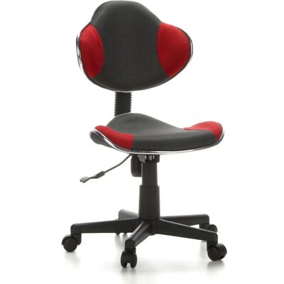 hjh OFFICE KIDDY GTI-2 - Krzesło biurowe dla dzieci z regulowaną wysokością - Szary/Czerwony hjh OFFICE KIDDY GTI-2 - Krzesło biurowe dla dzieci z regulowaną wysokością - Szary/Czerwony