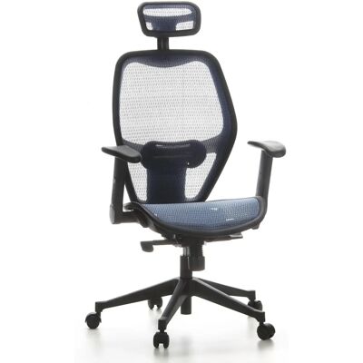 hjh OFFICE Air-Port Siatka Niebieskie Ergonomiczne Krzesło Biurowe hjh OFFICE Air-Port Siatka Niebieskie Ergonomiczne Krzesło Biurowe