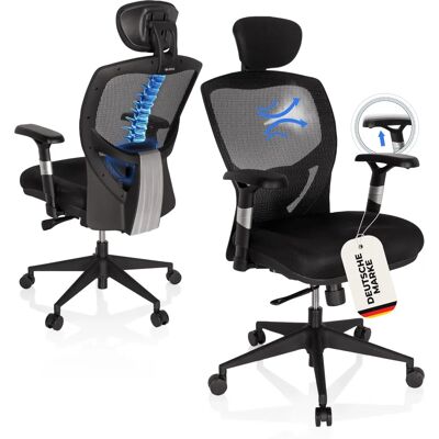hjh OFFICE Venus Base Ergonomischer Bürostuhl - Schwarz hjh OFFICE Venus Base Ergonomischer Bürostuhl - Schwarz