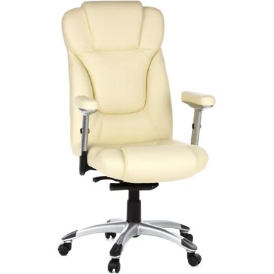 hjh OFFICE Embassy 200 Fauteuil de Bureau Blanc Haut - Siège de direction - Publicité hjh OFFICE Embassy 200 Fauteuil de Bureau Blanc Haut - Siège de direction - Publicité