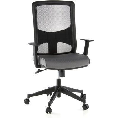 Chaise de Bureau Lavita Ergonomique - Noir / Gris Chaise de Bureau Lavita Ergonomique - Noir / Gris