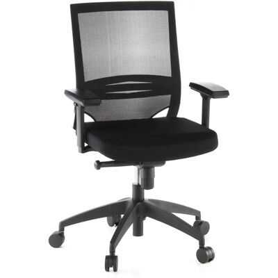hjh OFFICE 657230 Justerbar Kontorsstol - Ergonomisk Svart Mesh hjh OFFICE 657230 Justerbar Kontorsstol - Ergonomisk Svart Mesh