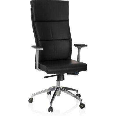 Chaise de Bureau Monza 20 Cuir Noir HJH OFFICE - Chaise de Bureau Chaise de Bureau Monza 20 Cuir Noir HJH OFFICE - Chaise de Bureau