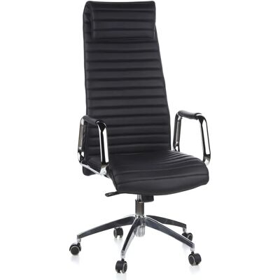 hjh OFFICE Aspera 20 Schwarzer Hochlehner Bürostuhl - Office Chair hjh OFFICE Aspera 20 Schwarzer Hochlehner Bürostuhl - Office Chair