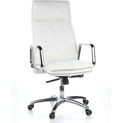 hjh OFFICE Villa 20 - Chaise de bureau ergonomique en cuir hjh OFFICE Villa 20 - Chaise de bureau ergonomique en cuir