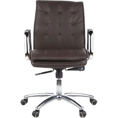 hjh OFFICE VILLA 10 Ergonomiczny fotel biurowy - Brązowy - Fotel biurowy hjh OFFICE VILLA 10 Ergonomiczny fotel biurowy - Brązowy - Fotel biurowy