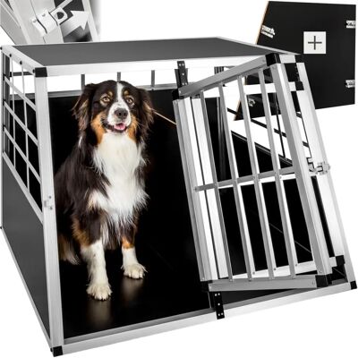 Tectake Cage Double pour Chiens - Transport Sûr - 97x90x69.5cm - Publicité Tectake Cage Double pour Chiens - Transport Sûr - 97x90x69.5cm - Publicité